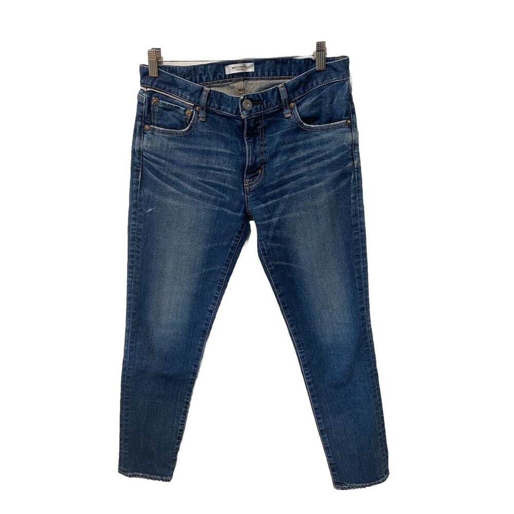 Moussy Vintage Womens High Rise Blue Skinny Denim Jeans Size 27